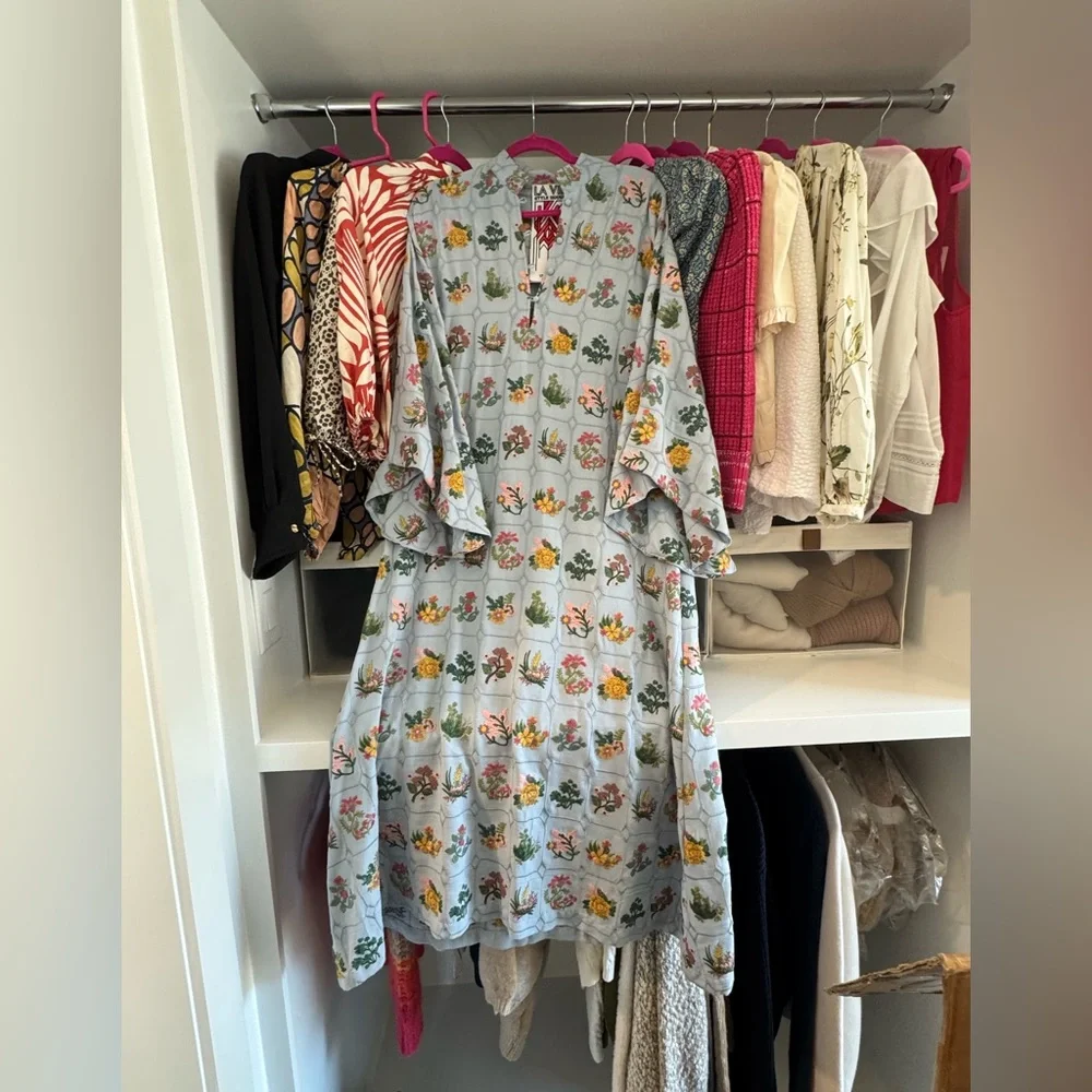 La Vie Style House Embroidered caftan - Picture 1 of 1